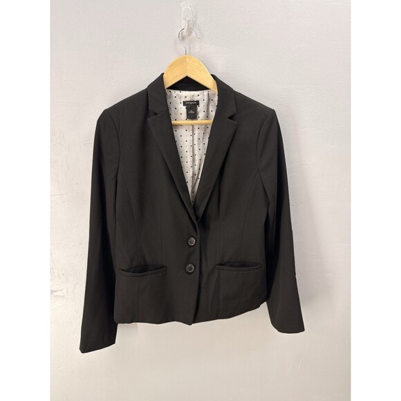 Ann Taylor Jackets & Blazers - Ann Taylor women's size 8 jacket blazer black weave button front